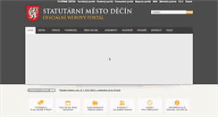 Desktop Screenshot of mmdecin.cz